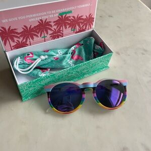 Goodr Rainbow Round Sunglasses
